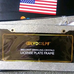 License plate frames set of 2